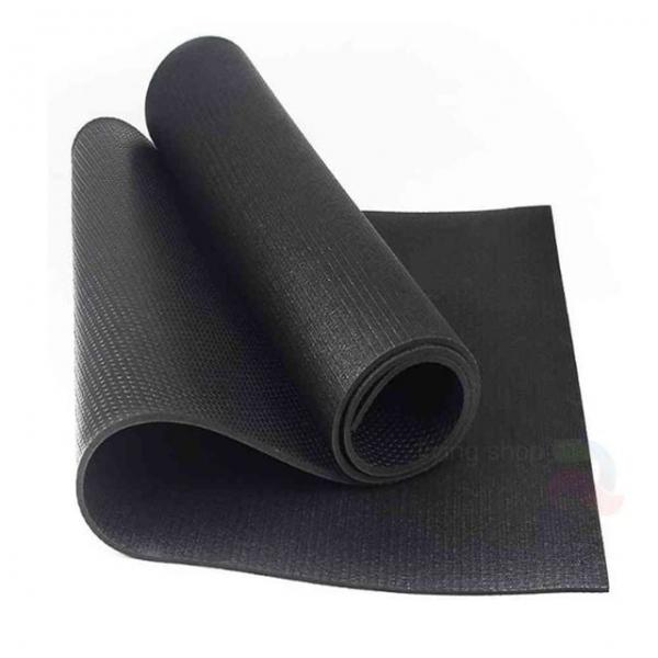 PVC 요가매트 블랙 홈트레이닝용품 두꺼운요가매트 요가용품 운동바닥매트 체육매트