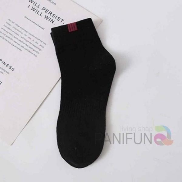 남성발목양말 10켤레 레드 포인트양말 안내려가는양말 무지삭스 남성패션양말 학생양말