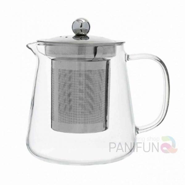 내열 유리차포트 550ml 유리차주전자 유리다관 유리티팟 티포트 티주전자