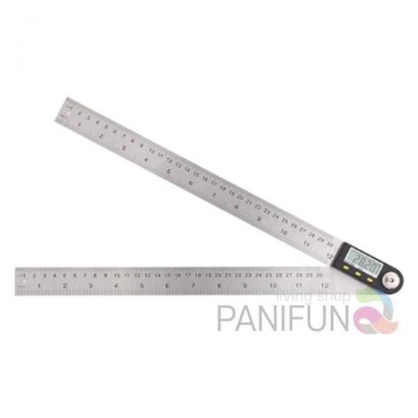 디지털각도기 30cm 기역자 각도계 스텐자 목공각도기 30CM자
