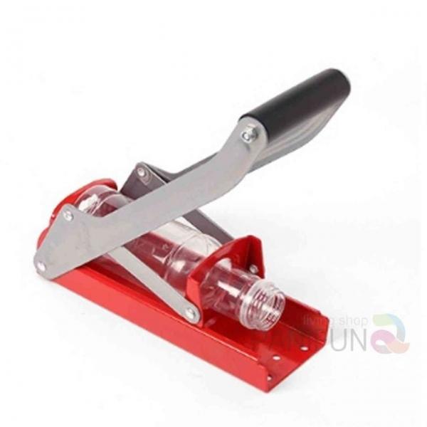 페트병 캔 압축기 레드 재활용압축기 쓰레기압축기 재활용품압축기 캔압착기 캔크러셔