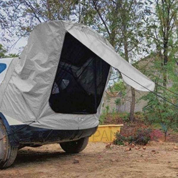 차박 트렁크텐트 일반 그레이 카쉘터 티볼리차박 차박준비물 차박도킹텐트 자동차텐트