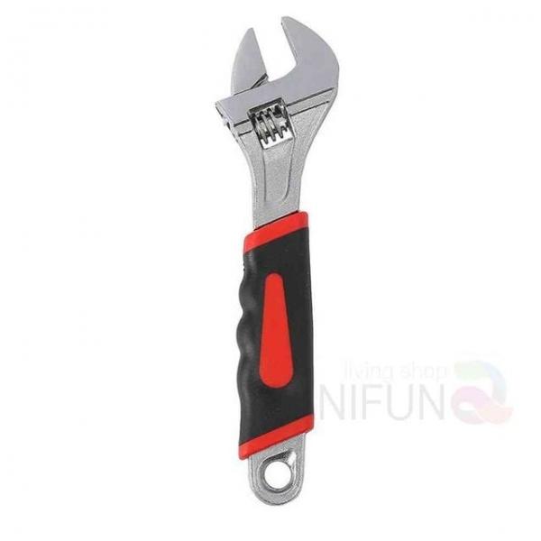 몽키스패너 20.5cm 레드 DIY공구 몽키스페너 배관공구 가정용공구 수도공구