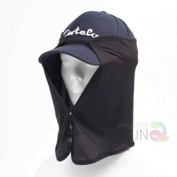 자외선차단캡  블랙 햇빛가리개 목보호 햇빛가리개모자 그늘막햇빛가리개 매쉬