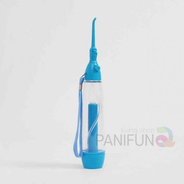 펌핑식 구강세정기 70ml 블루 수압치솔 구강케어 물치간칫솔 이빨세척기 구강청소기