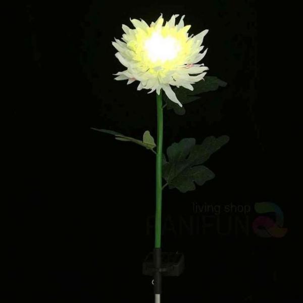 LED 태양광 꽃등 화이트 LED야외등 인테리어조명 태양광조명 야외조명등 LED조명기구