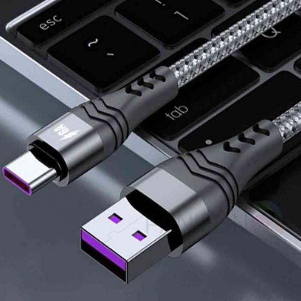USB-A to C타입 고속충전케이블 3M 블랙 핸드폰충전기 휴대폰충전기케이블 C타입고속케이블 C타입케이블 멀
