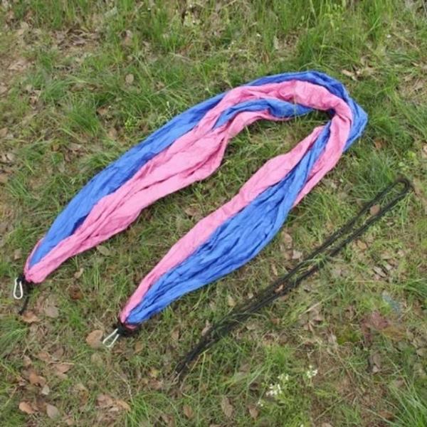 초경량해먹 핑크블루 흔들해먹 그물침대 1인해먹 플라잉해먹 가벼운해먹