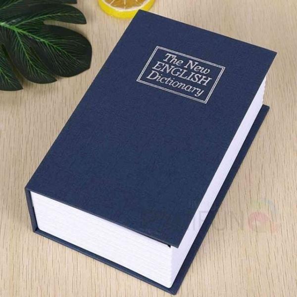 책 열쇠금고 네이비 가짜책 인테리어소품책 예쁜금고 비밀금고 현금보관함