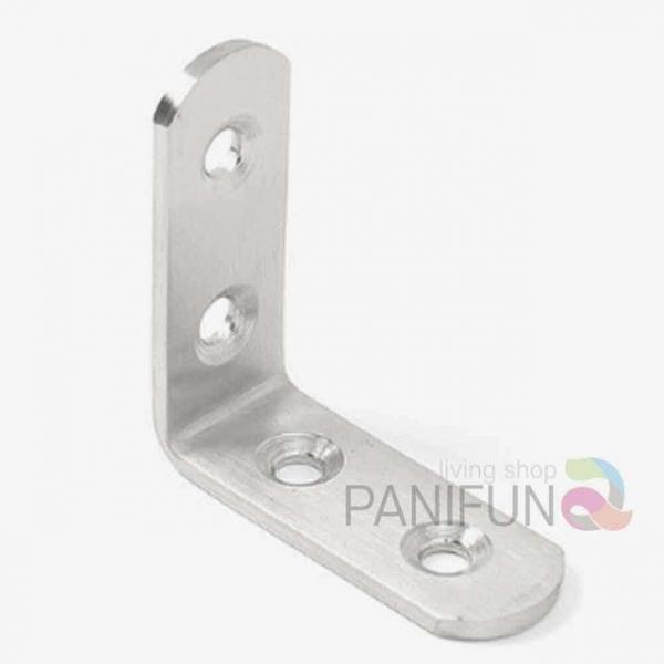 스텐꺽쇠 10p 50x50mm 연결꺽쇠 가구꺽쇠 각철 앵글화스너 코너철