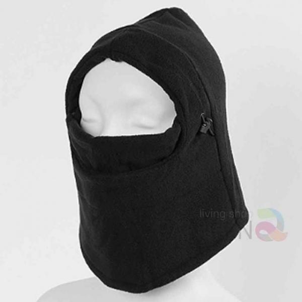 더블 후드넥워머 블랙 폴리스넥워머 목토시 겨울복면 목워머 스키용품