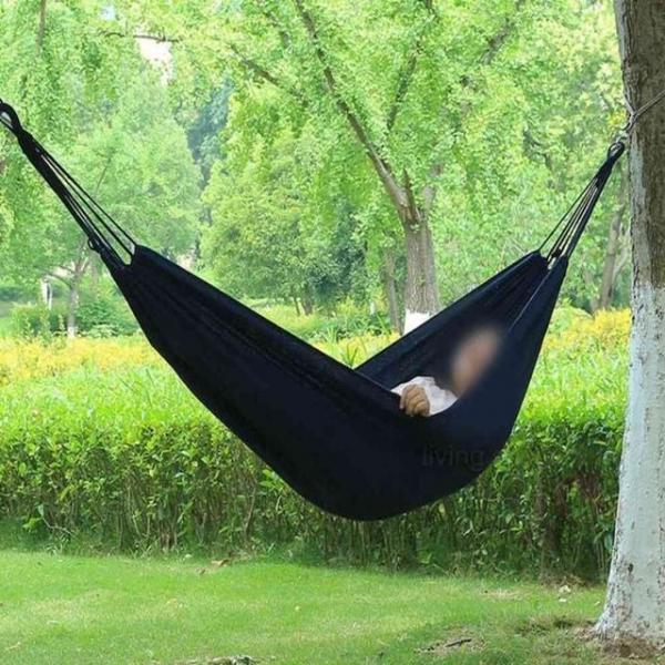 캠핑 해먹 190x90 네이비 접이식해먹 야외해먹 해먹침대 해먹로프 그네의자