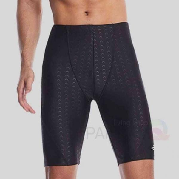 4부 남성 실내수영복 L 블랙 남자4부수영복 남성수영복 남자실내수영복 강습용수영복 스윔팬츠