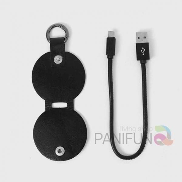 5핀 가죽 충전케이블 블랙 충전기케이블 마이크로5핀 휴대폰충전기케이블 핸드폰줄 5핀고속케이블