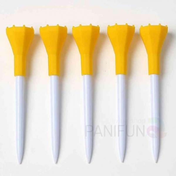 골프티 5개 롱롱티 84mm 옐로우 골프용품선물 골프티걸이 골프티높이 골프티꽃이 골프T