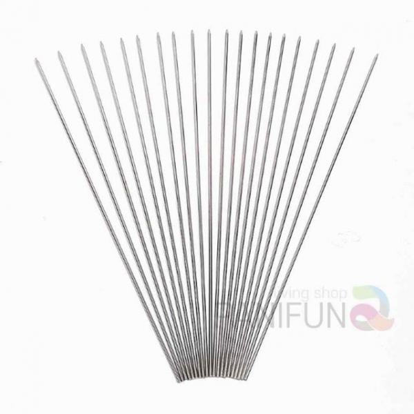 스텐 바베큐꼬치 20p 40cm 닭꼬치꼬챙이 바비큐꼬지 쇠꼬지 바베큐쇠꼬치 꼬치구이용