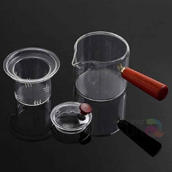 내열 유리차포트400ml 티주전자 찻주전자 차우리기 티메이커 차주전자