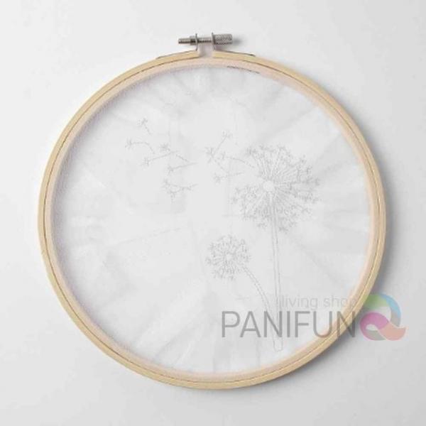 프랑스자수키트 민들레 자수틀 집순이취미 집취미 프랑스자수도안 자수배우기