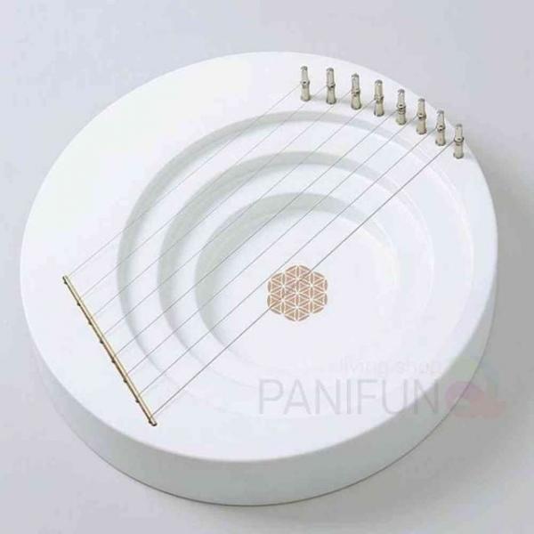 8음계 미니하프 화이트 소악기 교육악기 하프악기 소형악기 작은악기