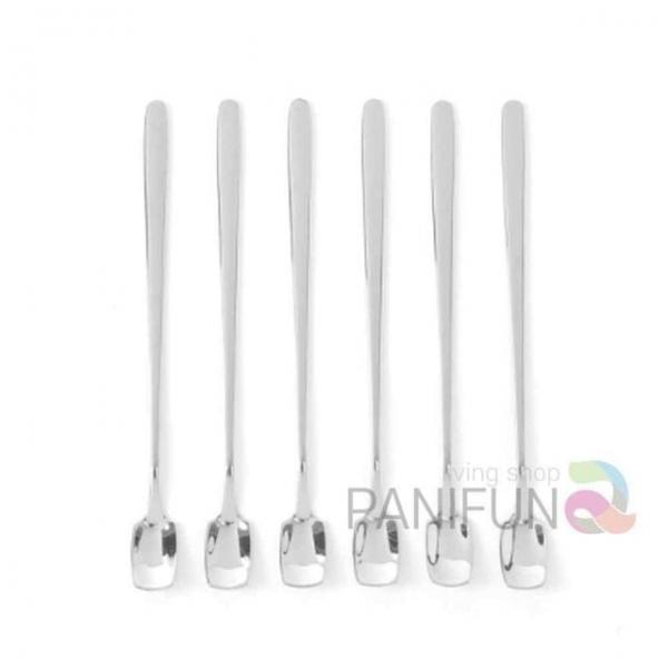 롱티스푼 6p 15cm 티스픈 아이스크림스푼 빙수스푼 커피롱티스푼 빙수수저