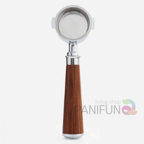 51mm 바텀리스 포터필터 브라운 커피추출기 카페장비 에스프레소머신부품 에스프레소파츠 커피머신용품