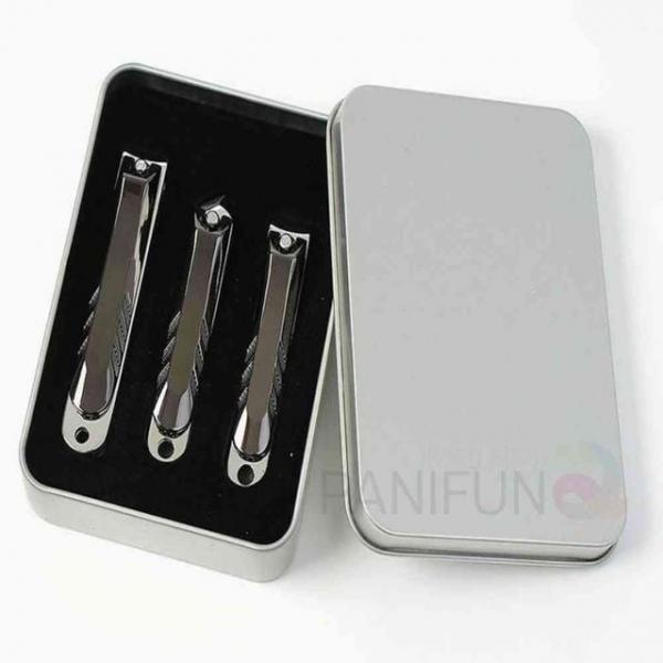 손톱깍이 3종 블랙 네일관리 네일케어도구 휴대용손톱깍기 네일관리도구 손톱정리기