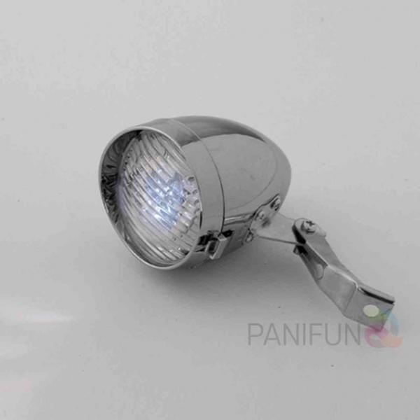 클래식 LED 자전거 전조등실버 자전거후레쉬 야간안전등 자전거램프 자전거주행등 자전거랜턴