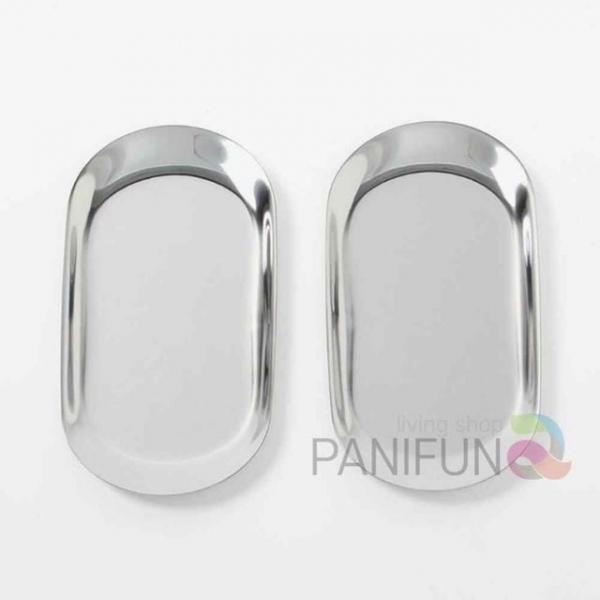 메탈 소품트레이 2p 디자인트레이 예쁜소품 스틸쟁반 반지트레이 촬영소품