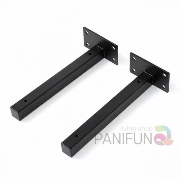 일자 선반대 2p 200mm 벽선반고정대 선반브라켓 벽걸이선반 철제앵글 선반지지대