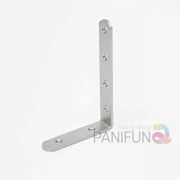 스텐 꺽쇠 2p 125x125 스텐꺽쇠 꺽쇠세트 선반지지대 각철 기역자브라켓