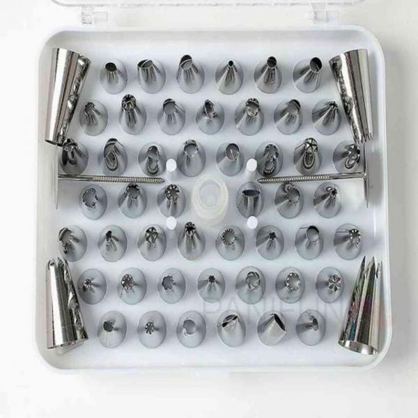 베이킹세트 깍지 52종 깍지세트 앙금깍지 머랭깍지 모양깍지 베이킹도구