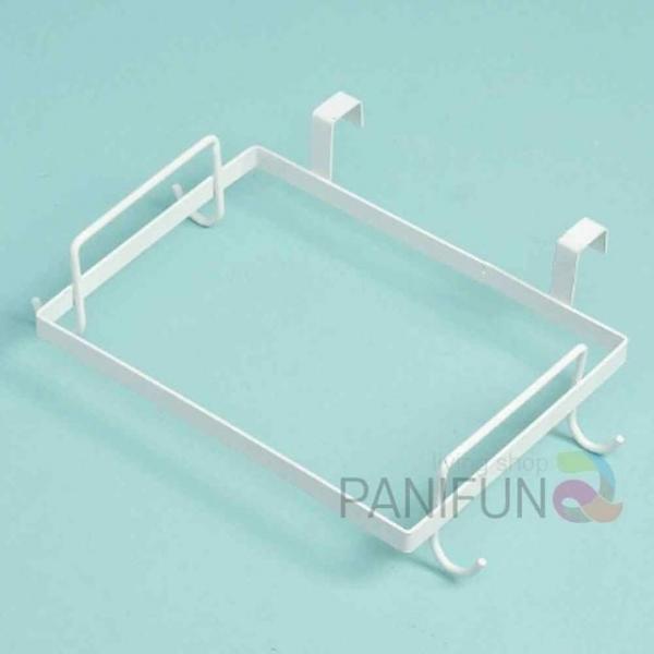 도어 쓰레기봉투걸이 화이트 비닐봉투홀더 비닐거치대 비닐봉투걸이 비닐봉지걸이 씽크대봉투걸이