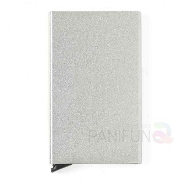 슬라이드 카드홀더 실버 여성카드지갑 교통카드지갑 예쁜카드지갑 카드지갑 남자카드지갑