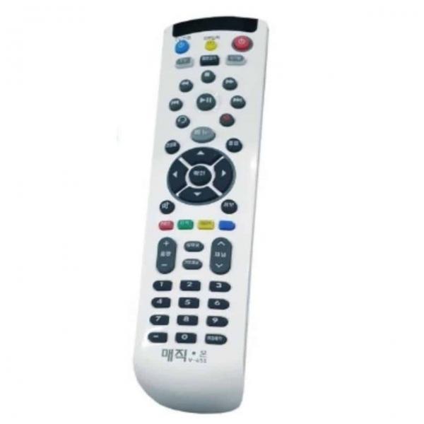 백색 TV 리모컨 만능리모컨 TV만능리모컨