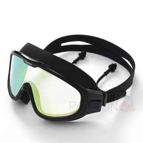귀마개 고글물안경 미러블랙 물놀이잠수경 성인수경 성인용물안경 수영안경 김서림방지수경