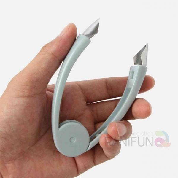 과일 딸기 따개 블루 과일꼭지리무버 딸기꼭지제거기 채소꼭지따기 토마토꼭지제거기 감자씨눈제거