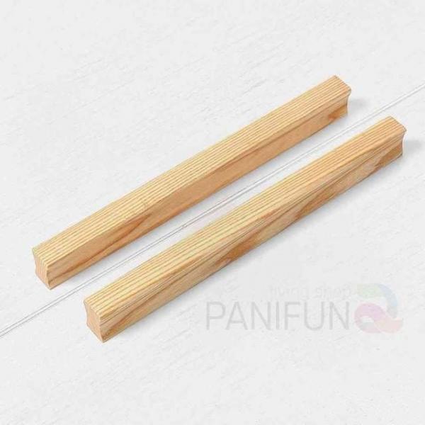 우드 가구손잡이 2p 애쉬 2구가구손잡이 신발장손잡이 나무손잡이 미닫이문손잡이 장농손잡이