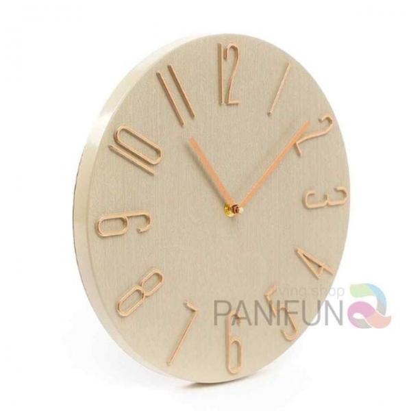 무소음벽시계 아이보리 커피숍시계 인테리어시계 화려한벽시계 카페시계 사무실시계