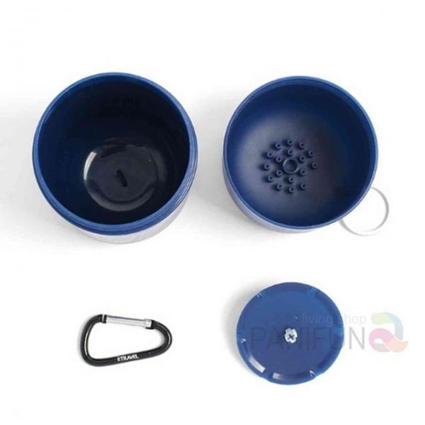 스포츠타월 보관케이스 네이비 운동수건 등산타올 골프수건 골프타올 헬스장수건