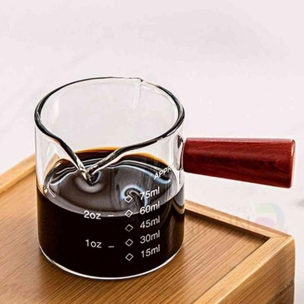 유리 에스프레소샷잔 75ml 커피머신샷잔 카페샷잔 투샷잔 커피머신컵 커피샷잔