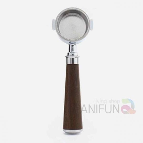 바텀리스 포터필터 마호가니월넛 51mm 포터필터바스켓 포타필터 카페장비 에스프레소머신부품 커피머신부품