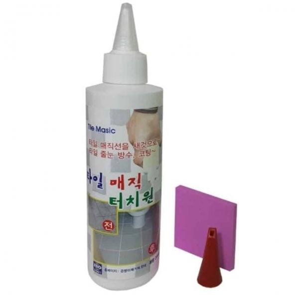타일줄눈 백색 마카 화장실줄눈셀프 타일보수제
