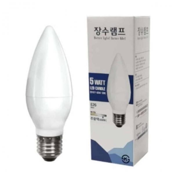 LED 촛대구 주광색 장식장조명 인테리어조명