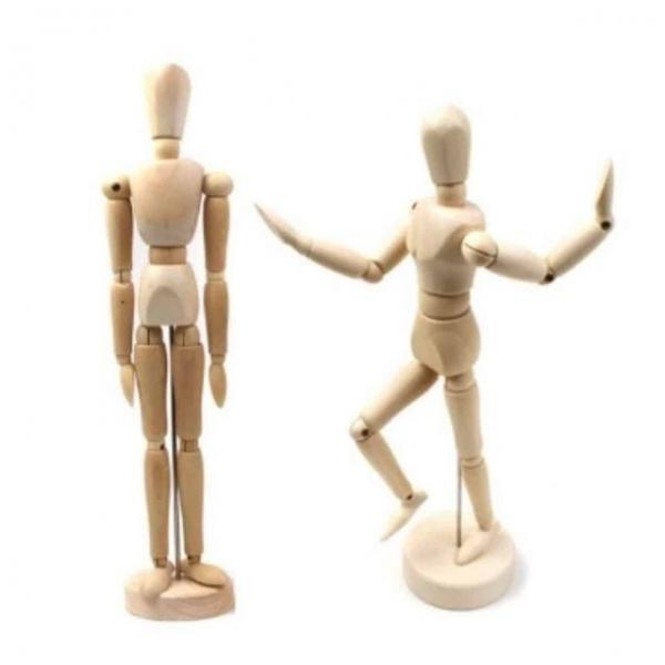 구체관절 인형 소14cm 관절목각인형 목각인형