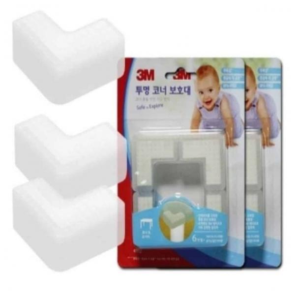 투명 모서리 코너보호대 8P 모서리코너보호대 모서리보호쿠션