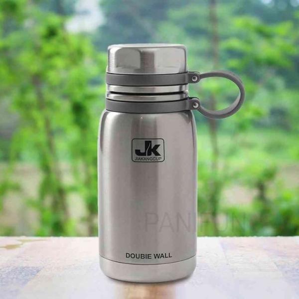 워터 스텐보온병 600ml 실버 자전거물통 산악용텀블러 스텐보온물병 캠핑텀블러 예쁜보온병