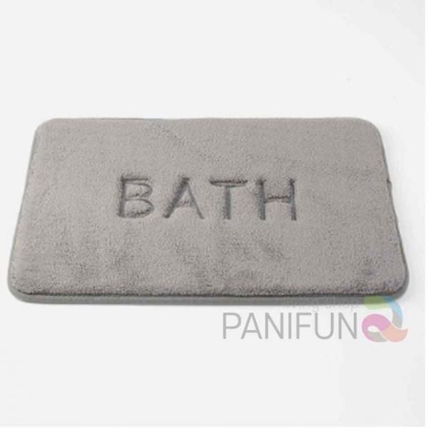 욕실 메모리폼발매트 그레이 화장실발매트 현관문발판 쿠션발매트 욕실러그 극세사주방매트