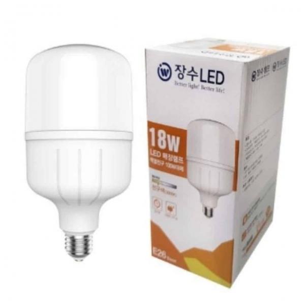 LED 공장등 18W 전구색 장식장조명 조명