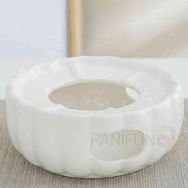 도자기티워머 화이트 차우리는도구 티라이트받침대 티포트받침대 다도용차우리기 티라이트