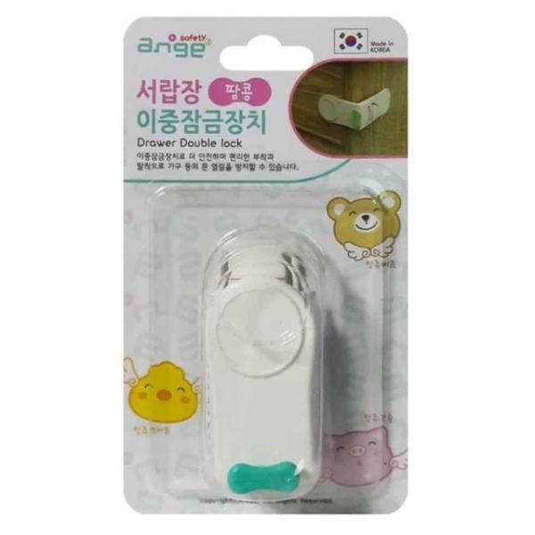 열림방지 이중잠금락 서랍열림방지 보조잠금장치
